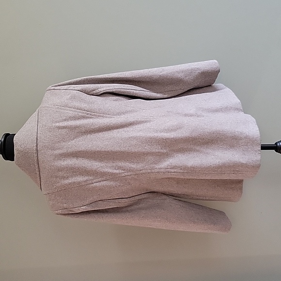 Ladies London Fog Felted Wool Blend Pea Coat Size Large - Picture 2 of 6